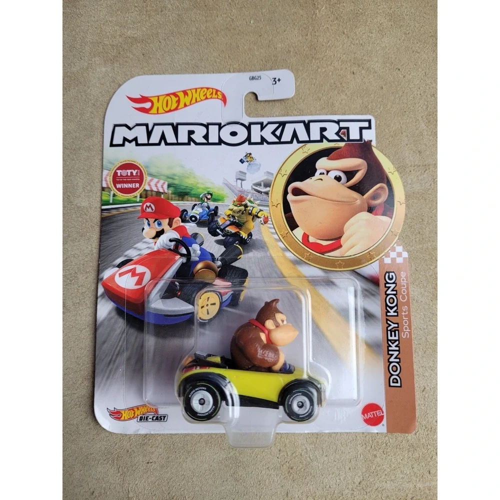 HOT WHEELS Looney Tunes & Mario Kart, Lot of 7, Diecast 1:64